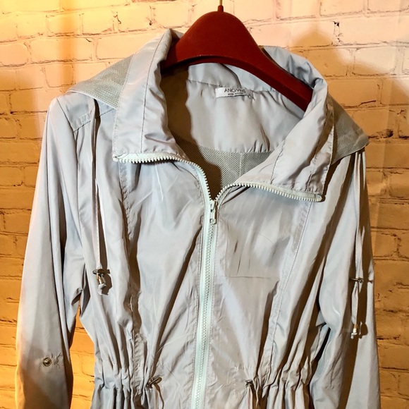 AGVNS Gray Nylon Jacket SM - Picture 2 of 5